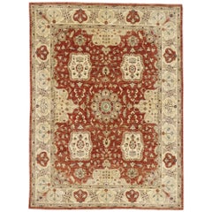 Vintage Pakistani Rug with Traditional Style