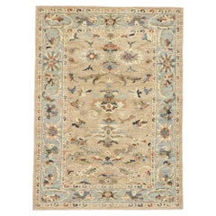 New Contemporary Persian Sultanabad Rug with Modern Style