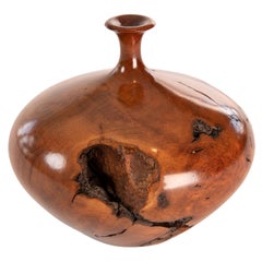 Hap Sakwa Burled Walnut Weedpot