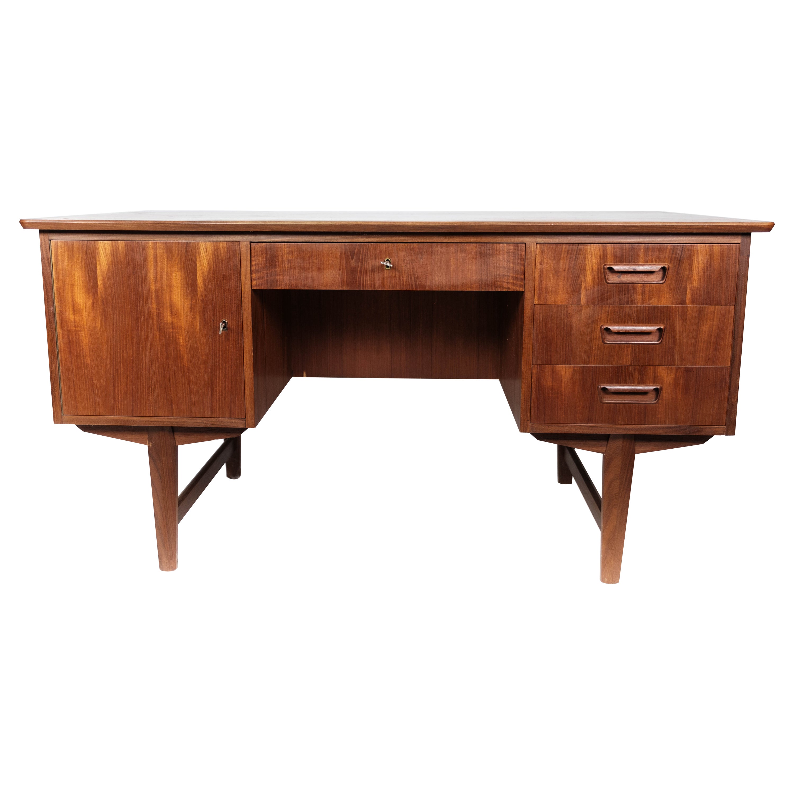 Desk in Teak of Danish Design from the 1960s