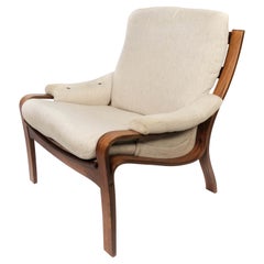 Vintage Easy Chairs in Rosewood, of Danish Design, 1960s