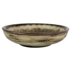 Stoneware Bowl in Brown Colors, No. 21567 by Gerd Bøgelund for Royal Copenhagen