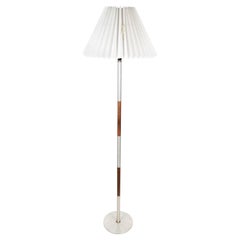 Floor Lamp in Rosewood and Metal, of Danish Design from the 1960s