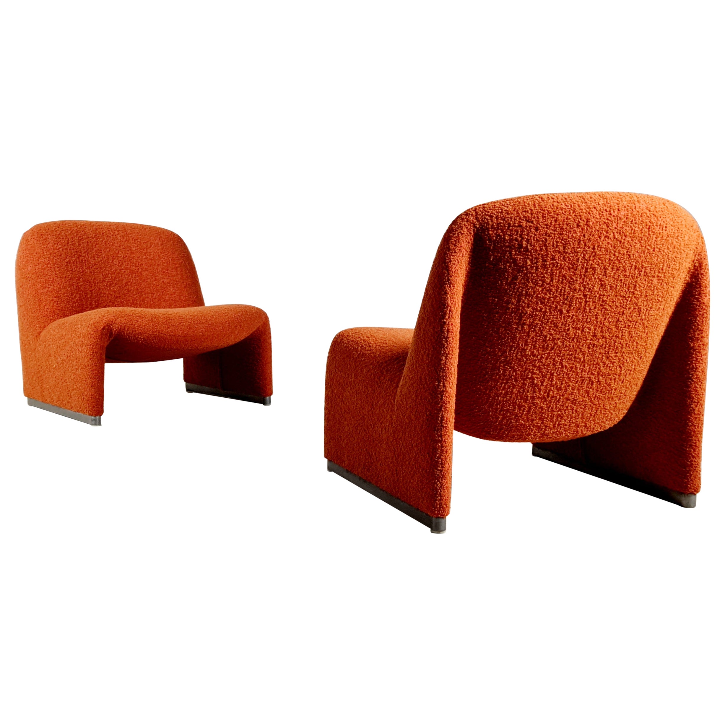 Set of 2 Alky Chairs by Giancarlo Piretti for Castelli, 1970s