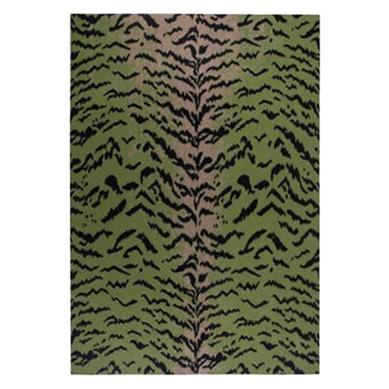 Calabria Cashmere Throw Blanket in Green For Sale at 1stDibs