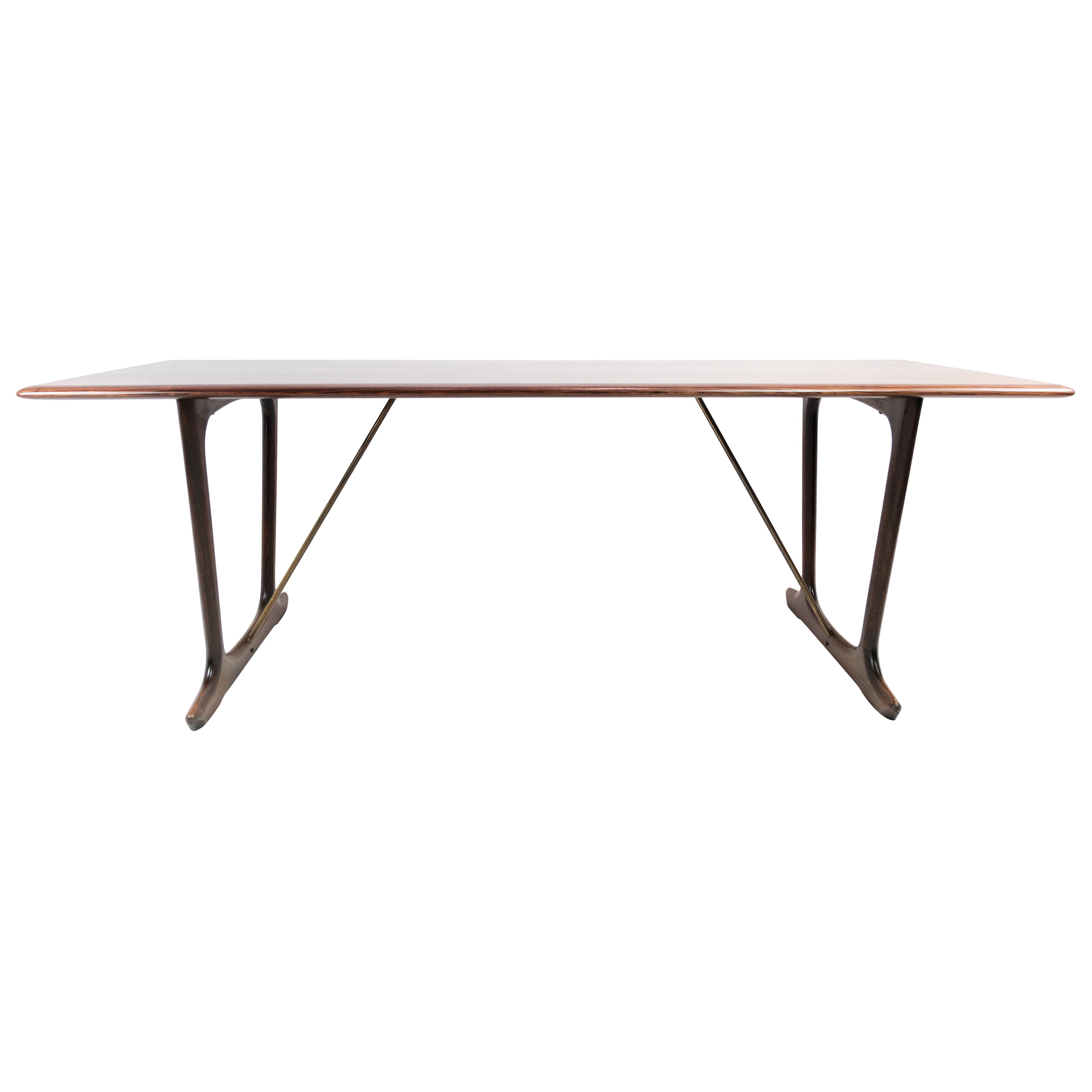 Coffee Table in Rosewood of Danish Design from the 1960s