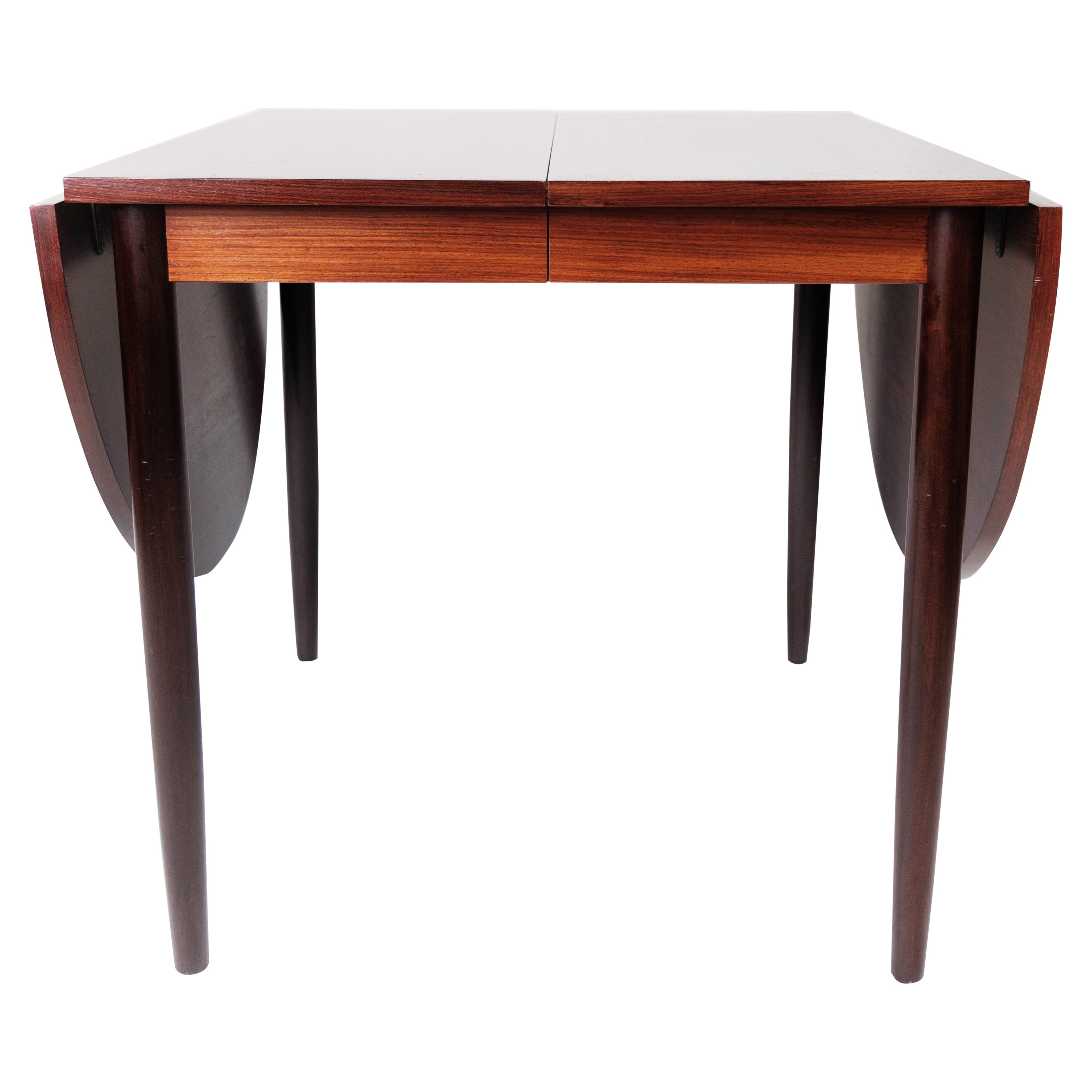 Dining Table Made In Rosewood With Extension Plates By Arne Vodder From 1960s