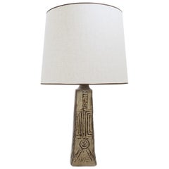 Mid-Century Modern Ceramic Table Lamp, 1970s