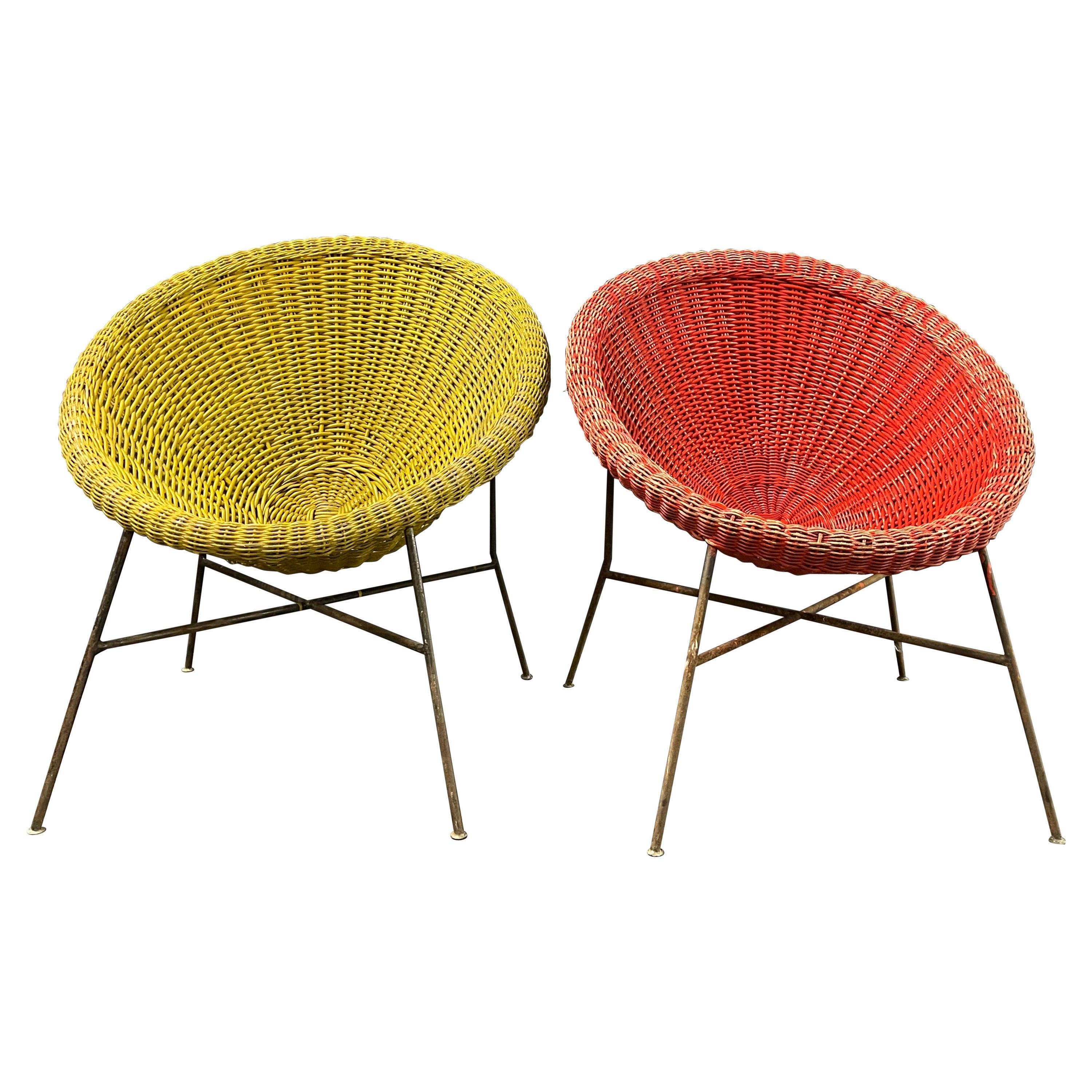 Amazing French Basket Chairs