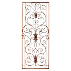 Wrought Iron Retro Gate