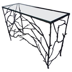 Contemporary Giacometti Style Console Table