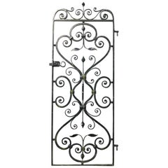 Wrought Iron Reclaimed Gate
