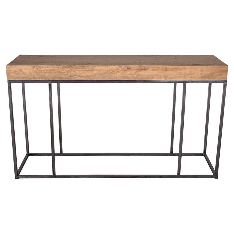 Primitive Console Table in the Wabi Sabi Aesthetic at 1stDibs