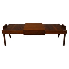Danish Styled Teak Coffee Table in the Manner of Svend Aage Madsen