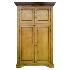 Antique English Pine Cupboard