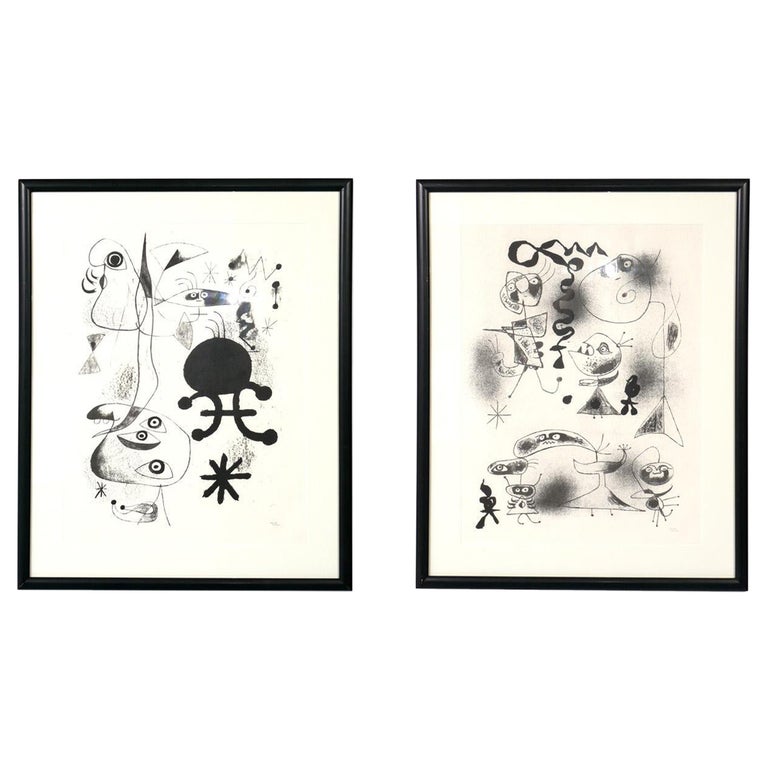 Joan Miro Framed Prints For Sale