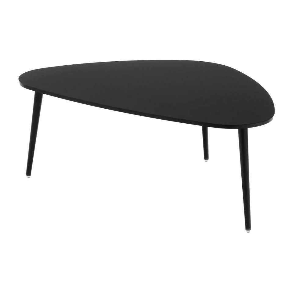 Modernist Triangular Coffee Table by Fernand Dresse at 1stDibs