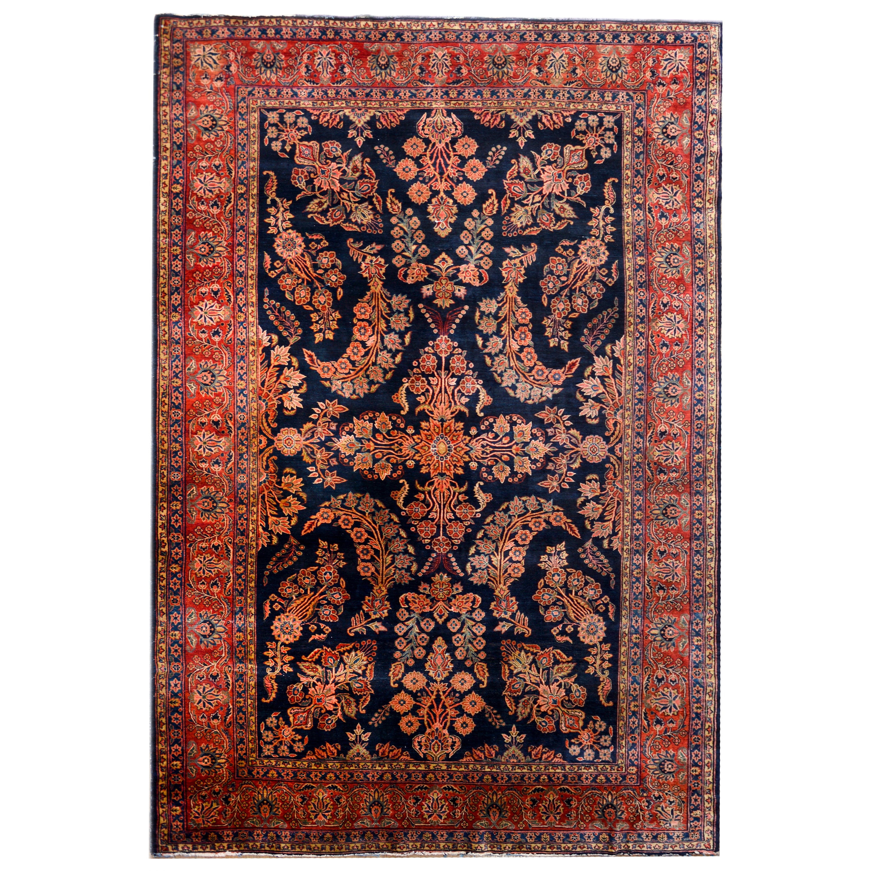 Early 20th Century Mohajeran Rug For Sale