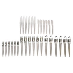 Carl Aubock for Amboss 30 Piece Flatware Set