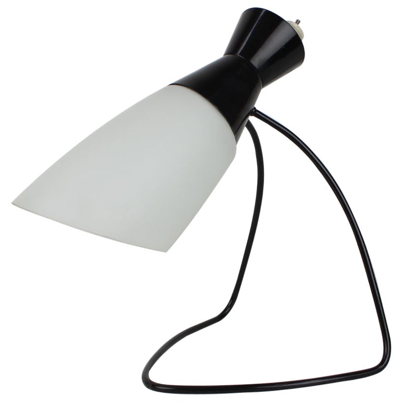 Mid-Century-Tischlampe/ Napako, 1970er Jahre