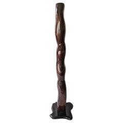 Totem Wood Sculpture by The Stone by the Door (American Oak version)
