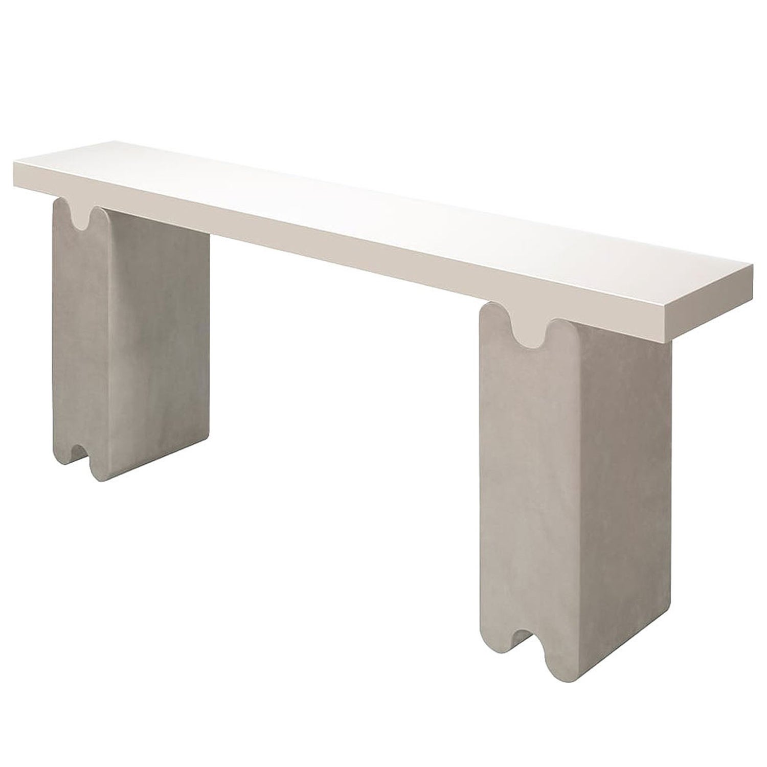 Contemporary Leather Console, Ossicle by Francesco Balzano for Giobagnara For Sale