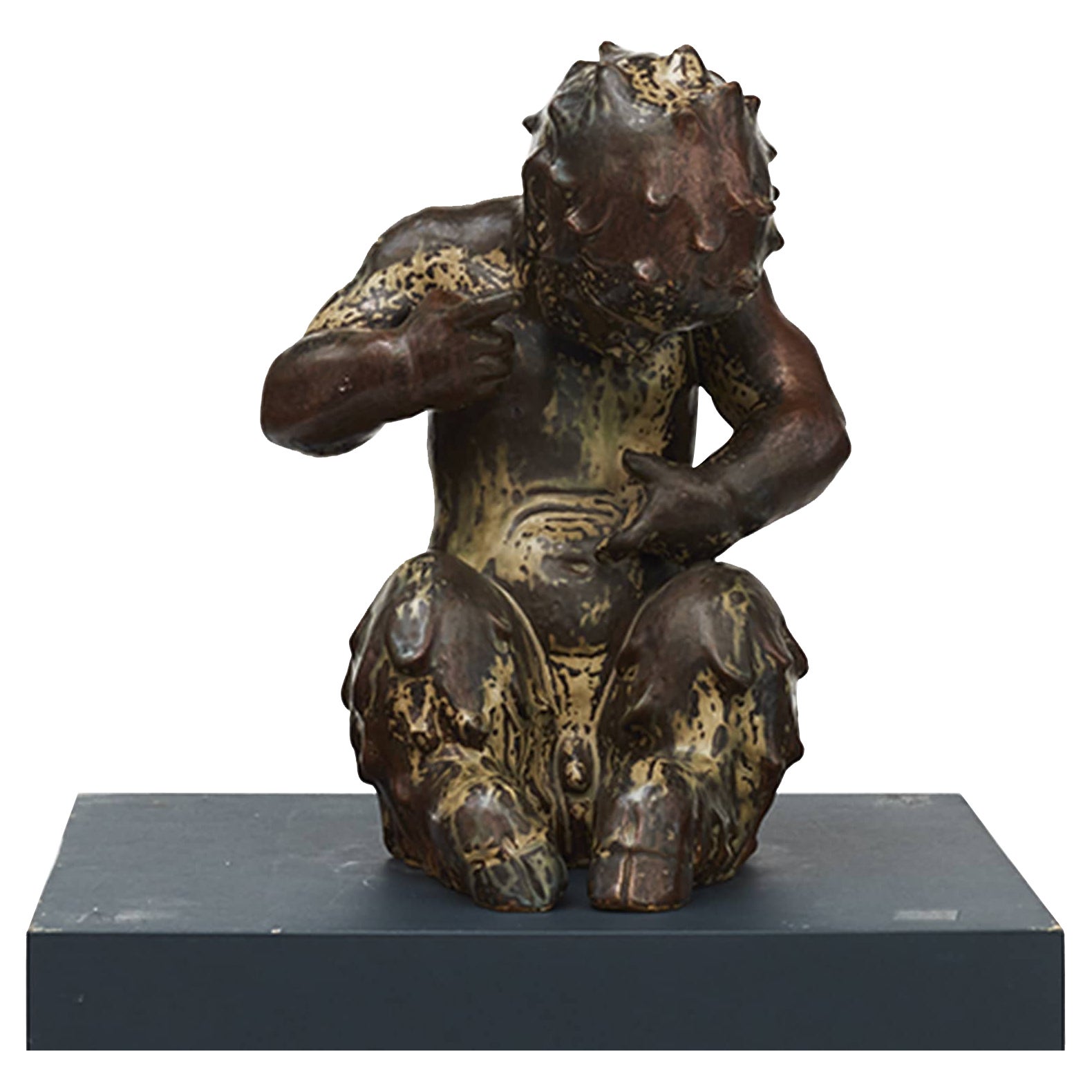 Royal Copenhagen Figurine by Knud Kyhn, Faun No 20230