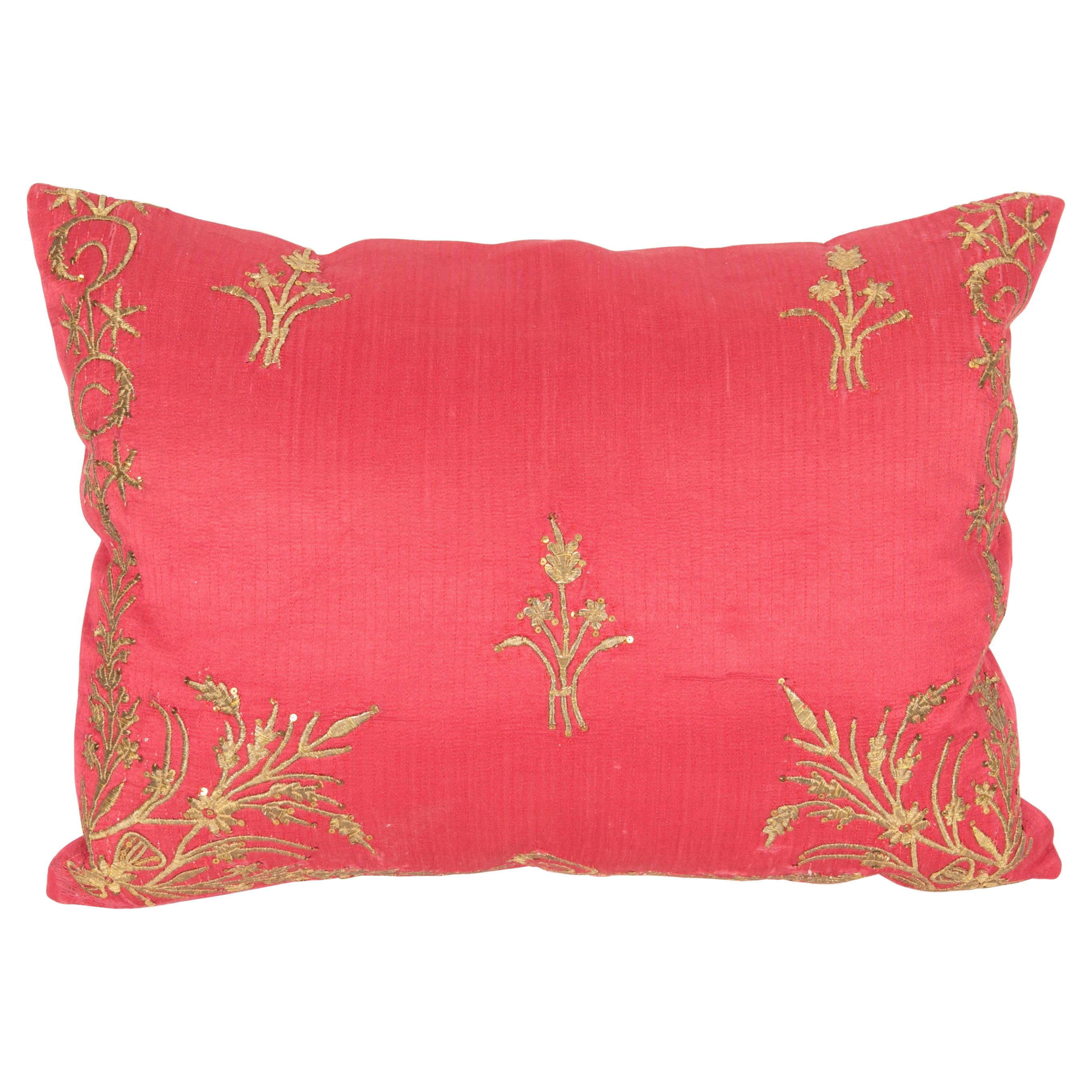 Antique Ottoman Turkish Pillowcase, Late 19th C For Sale