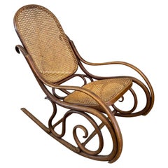 Antique Rocking Chair from Gebrüder Thonet Vienna GmbH