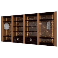 Armarios Estructura Metal Madera Maciza Tiradores Decorativos Luz Led Personalizables