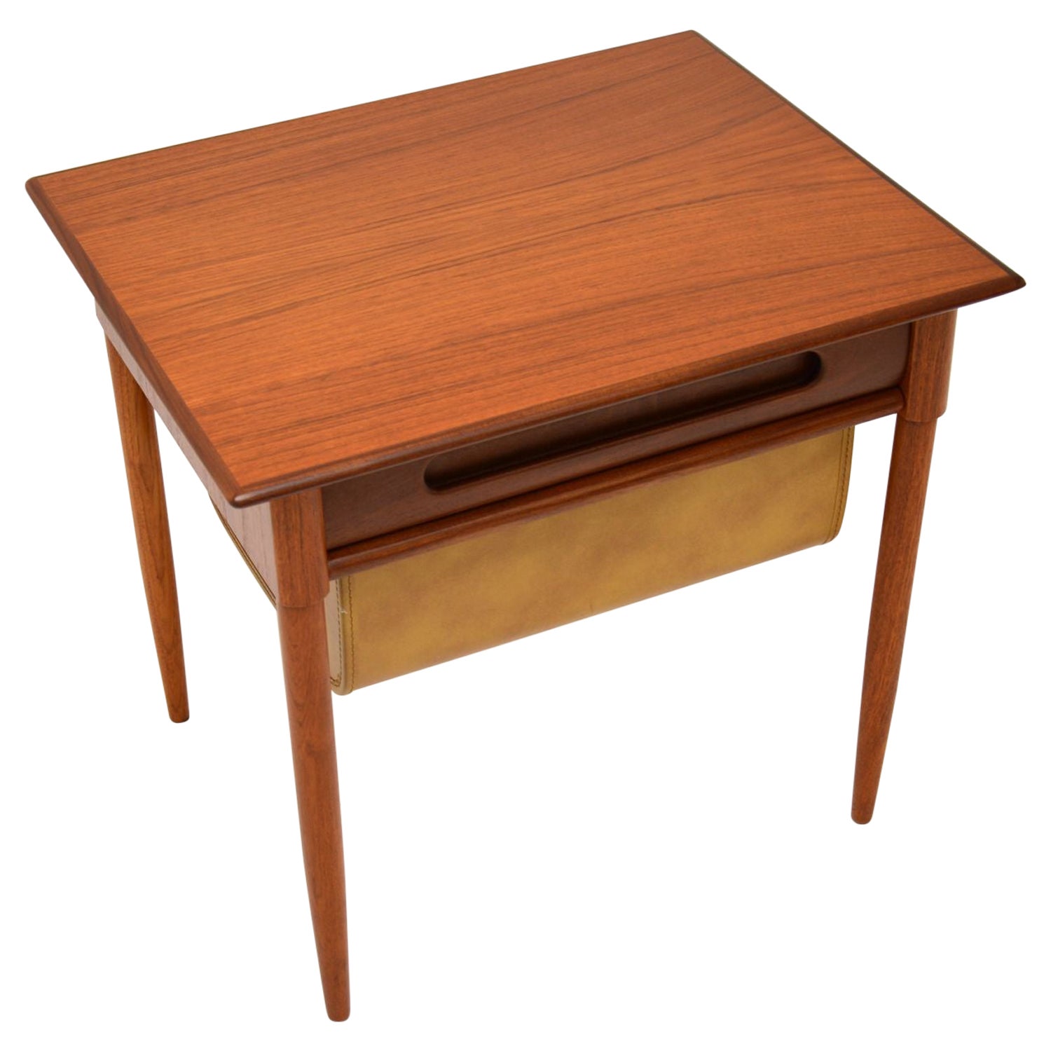 1960's Teak Vintage Side Table by Karl Edvard Korseth For Sale