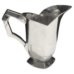 Art Deco Jug by Süe & Mare for Gallia, Christofle circa 1930