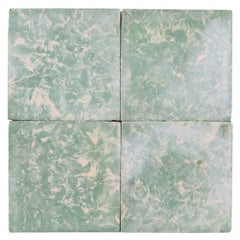 Reclaimed Green Marble Effect Cement Floor Tiles