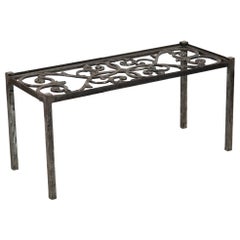 Antique French Steel Coffee Table