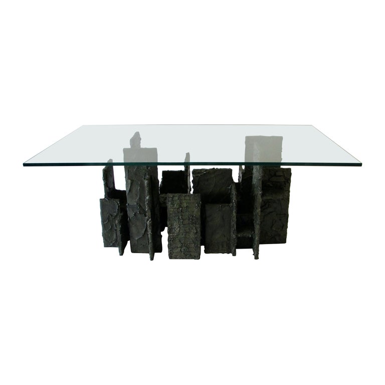 Paul Evans dining table, 1977