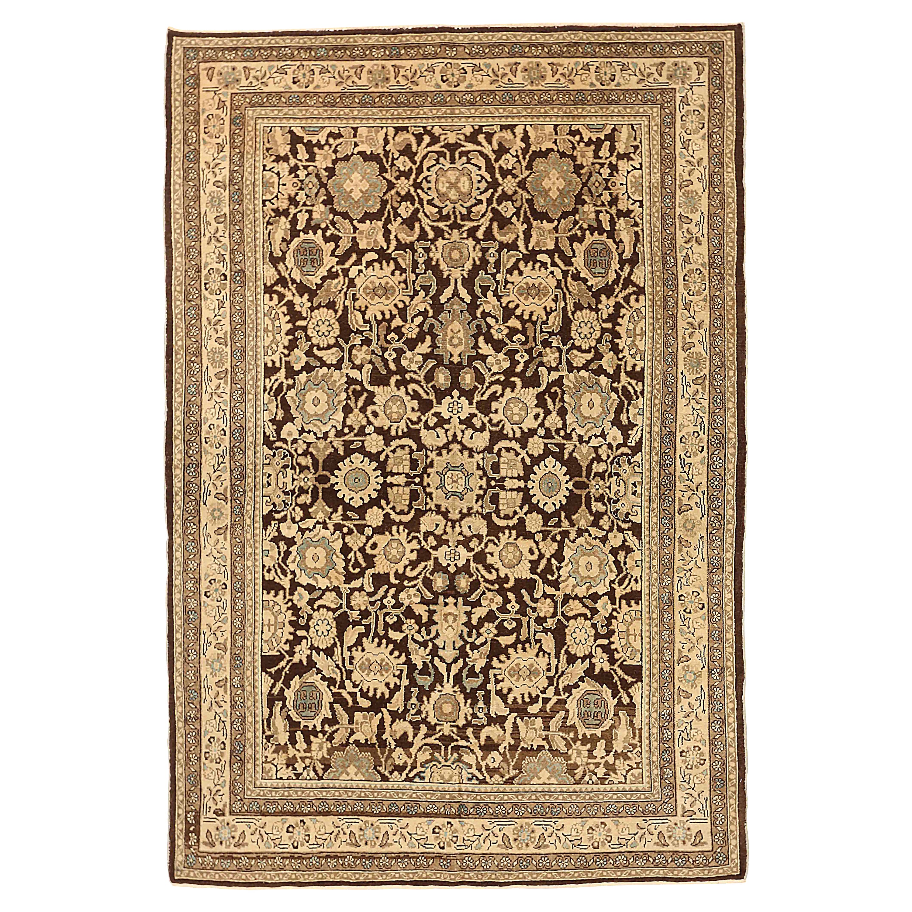 Tapis persan ancien à motif Malayer