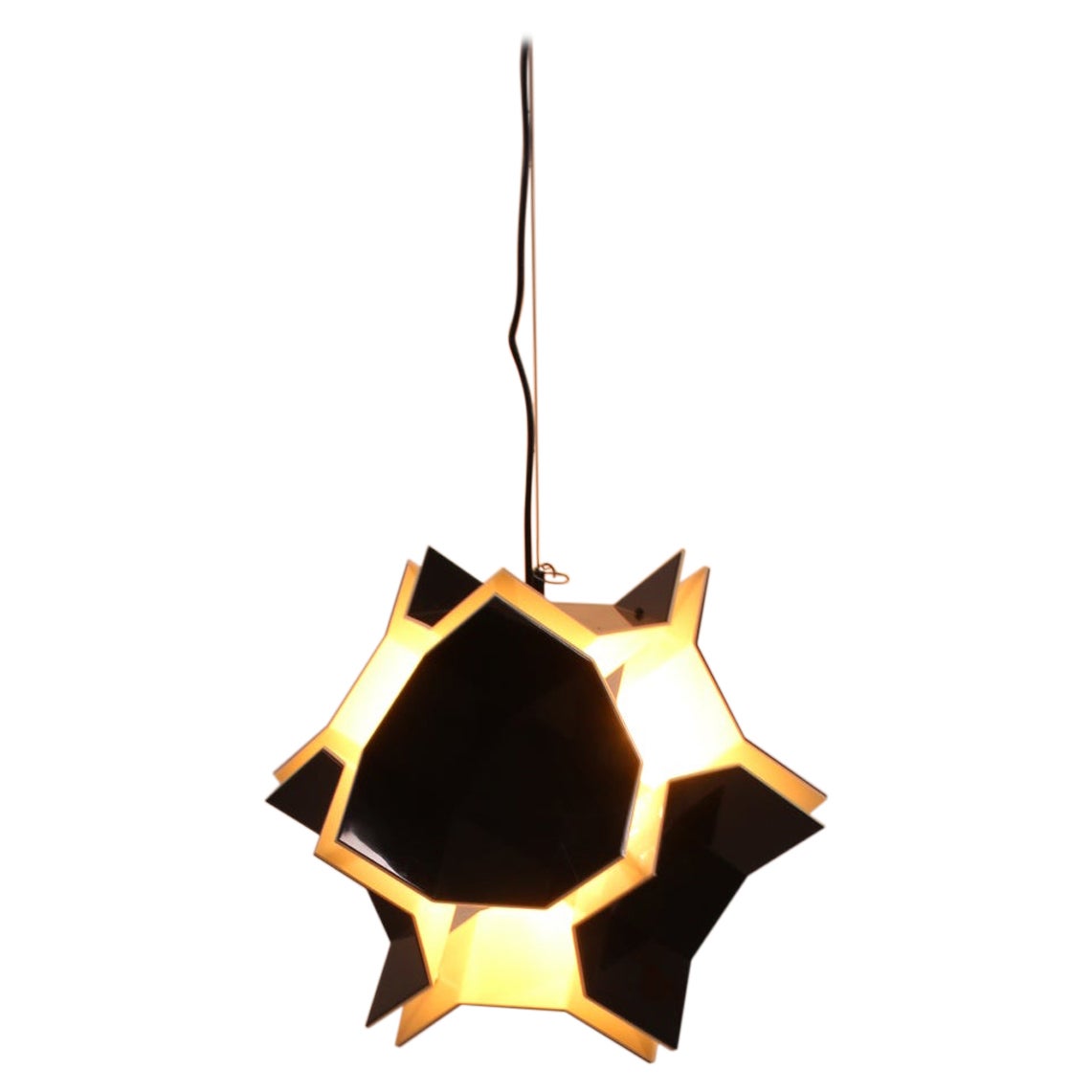 Space Age Acrylic Pendant Lamp by Christophe de Ryck for Dark, 1970s