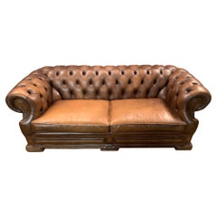 Vintage Chesterfield Sofa from a Set Brand Dellbrook England