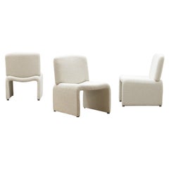 70’s Italian Bouclé Lounge Chairs