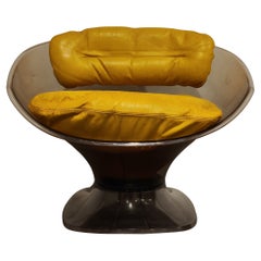 Vintage Club Chair by Raphaël Raffel, 1970s