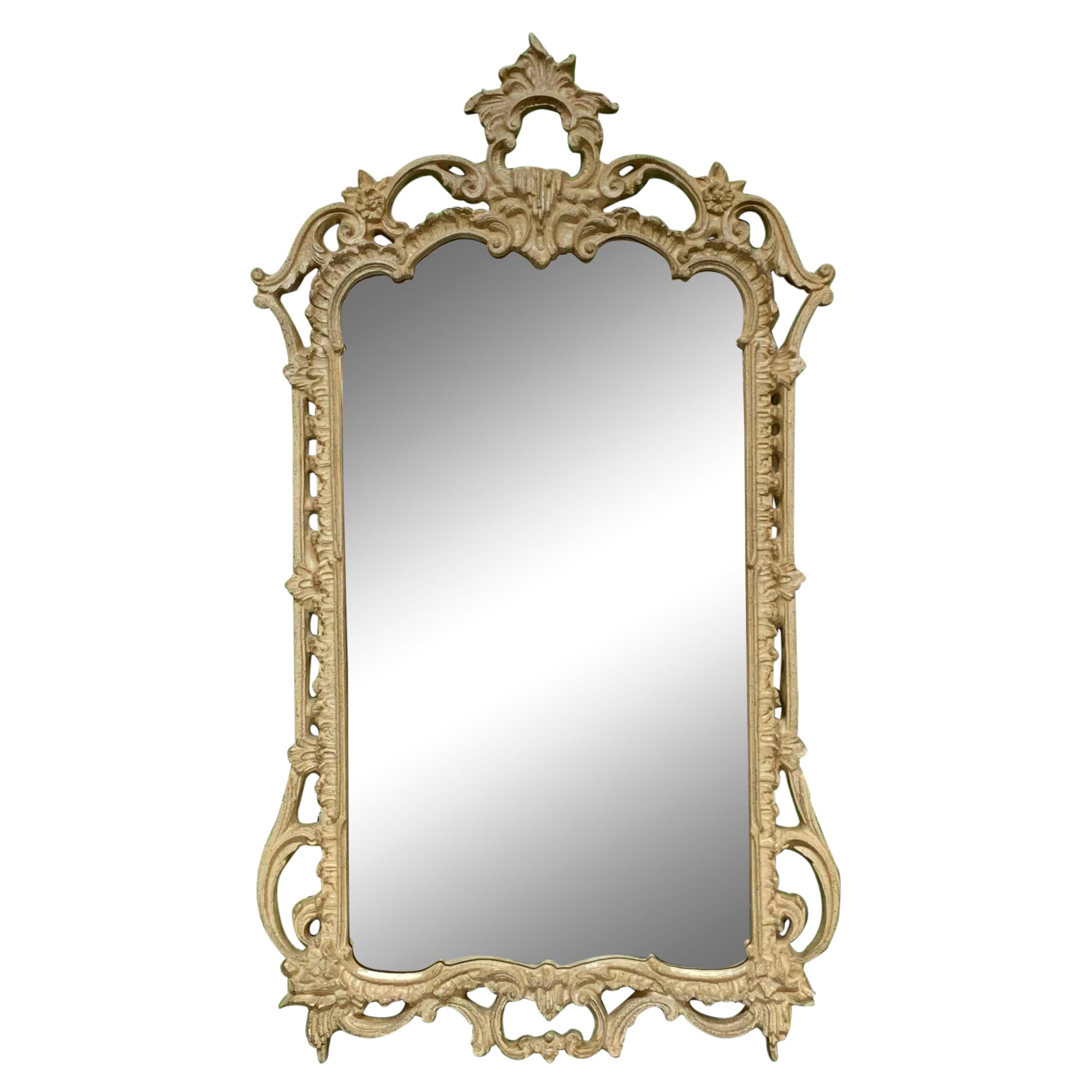 French Rococo Style Baroque Wall Mirror