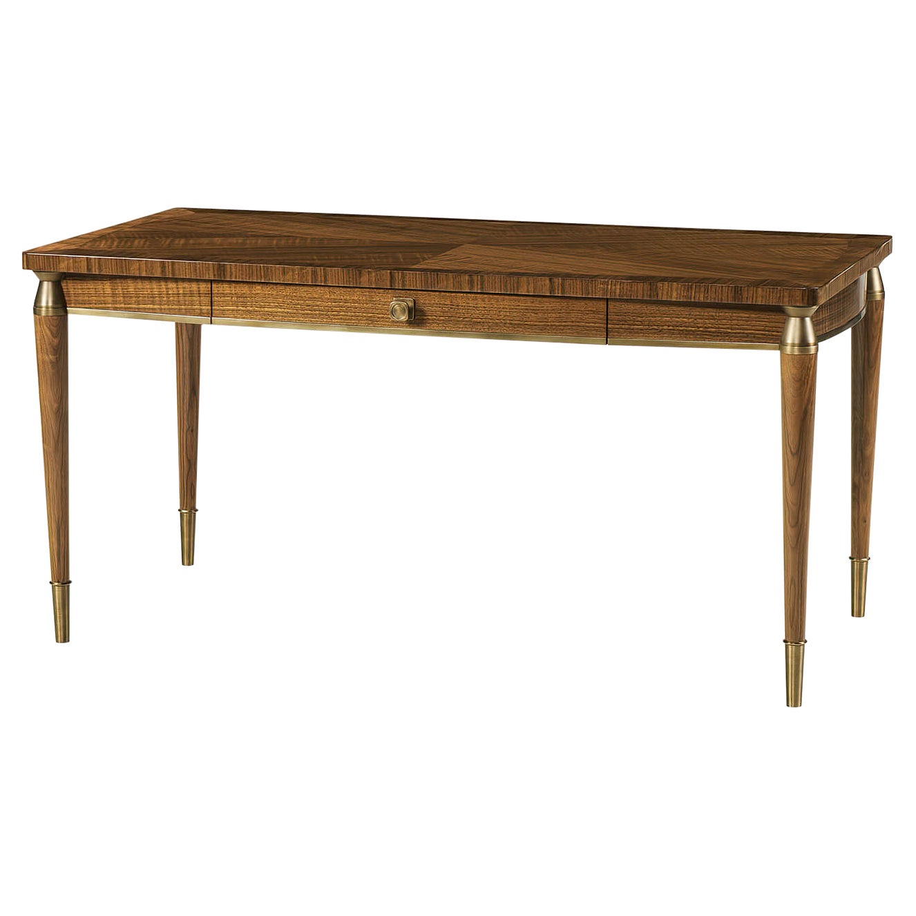 Mid-Century Modern Style Walnut Desk For Sale