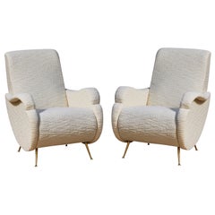 Vintage Italian Armchairs, Circa 80