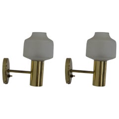 Set of Two Wall Lamps, Denmark, 1970s