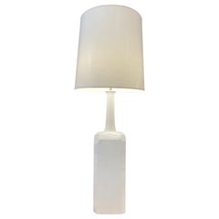 Gambone Style Tall Plaster Bottle Lamp