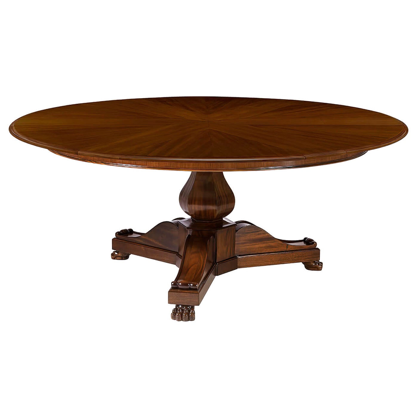 French Empire Style Extension Dining Table For Sale