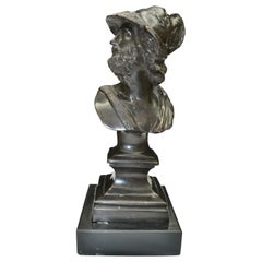 Late 19th Century Grand Tour Bronze Bust of Pericles