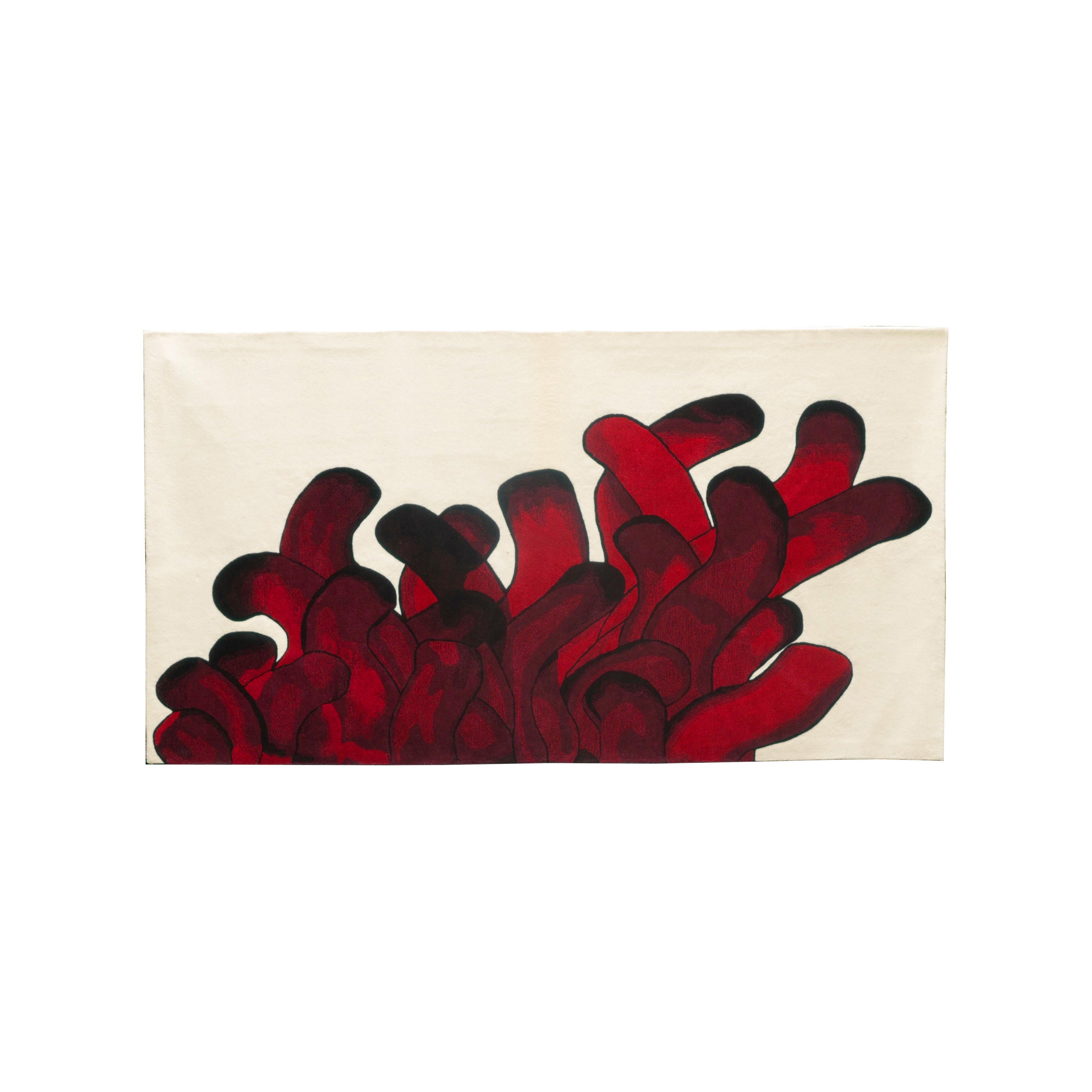 Anemone Rug Shades Of Red By La Chance