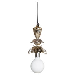 Lampe L4 dorée/argentée par Fletta