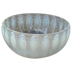 René Lalique Opalescent "Perruches" Bowl